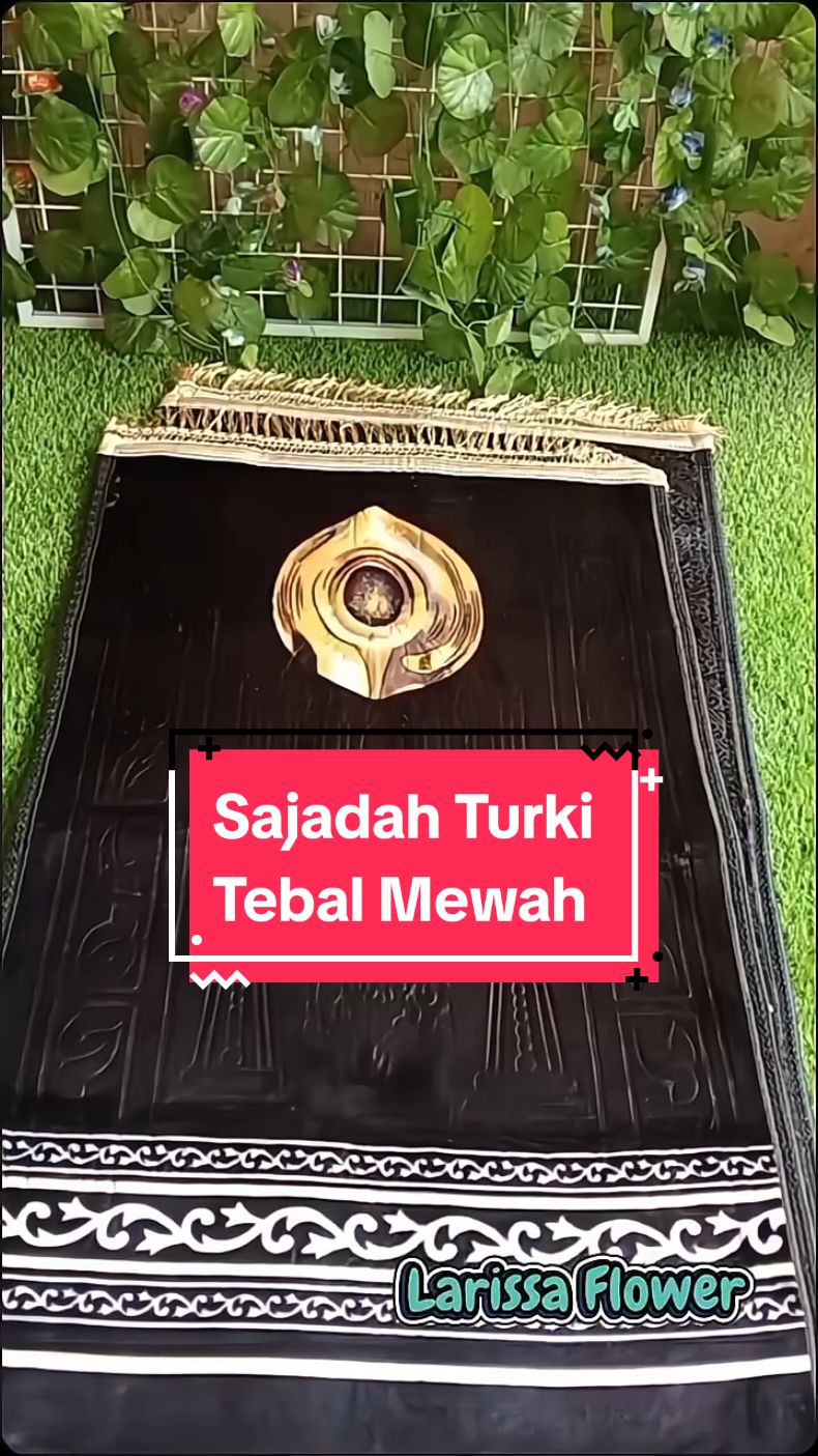 Sajadah Turki Tebal Rumbai Hitam #sajadah #sajadahtebal #sajadahturki #sajadahrumbai #sajadahmurah #sajadahempuk #wibgajian #fypシ #gilagilajualan #viralditiktok #extratrafficsession