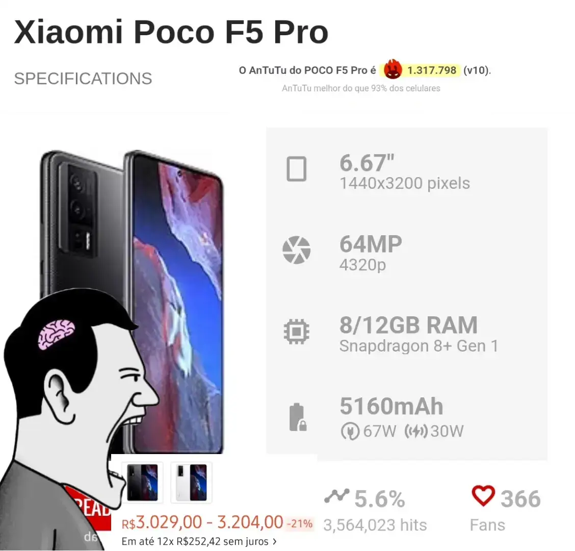 @Riquezinn 🤫 #technology #fyp #mobile #smartphone #pocof6pro #poco #xiaomi #xiaomiredmi #snapdragon #foryo #foryou