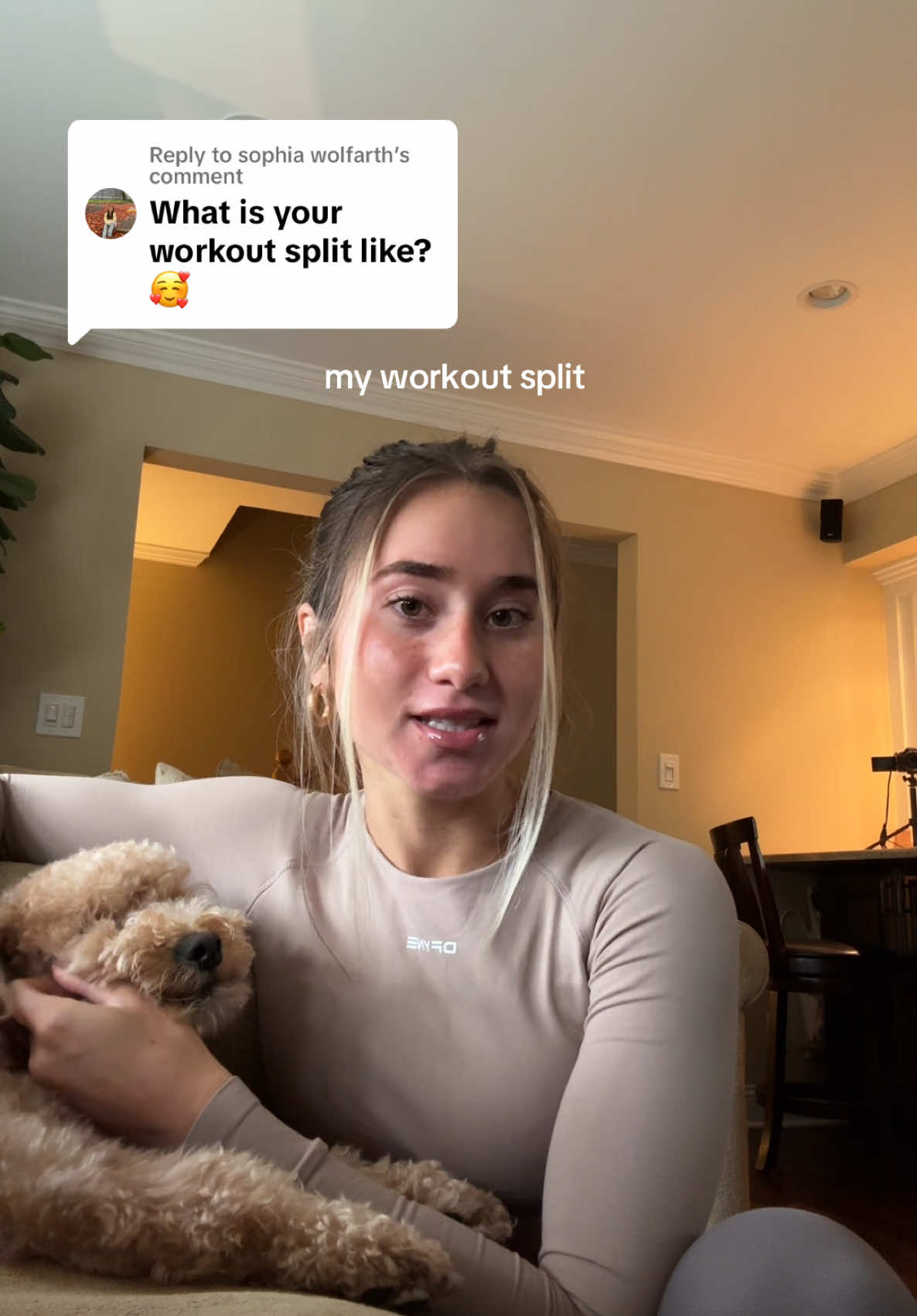 Replying to @sophia wolfarth lmk if you want a week of workouts! 