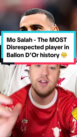 Mo Salah - The MOST Disrespected player in Ballon D’Or history 😤 #mosalah #salah #liverpoolfc #lfc #ynwa #ballondor #egypt #rorytalksfootball 