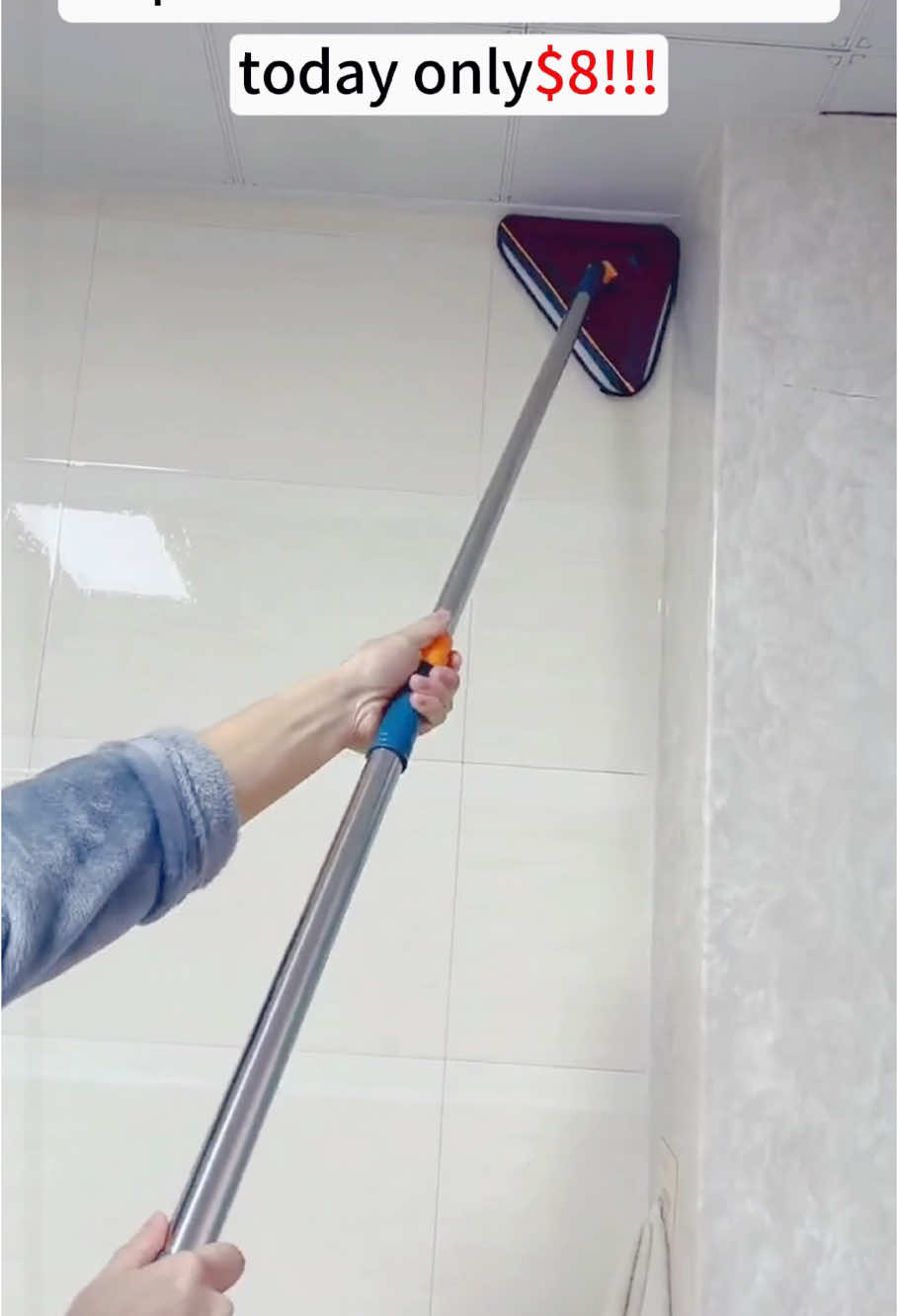 Limpiar nunca ha sido más fácil y el palón esta en OFERTA!!! Lo mejor que he comprado para limpiar en la casa #creatorsearchinsights #stillcool #longhandlewallmop #cleaningbathroomhacks #limpieza #cleaningaccessories #tiktokholidaydeals #tiktokshopblackfriday #tiktokshopcybermonday #tiktokshopholidayhaul #cleaningtiktok #wallcleaning