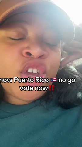 I stand with PR 🇵🇷💙🔥 🗳️#govote #puertorico #worldlove 