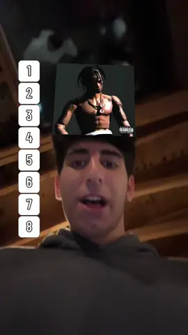 Blind ranking Travis Scott albums 1-8!#music #podcast #rappers #blindranking #fypシ #upo #funny #album #travisscott 