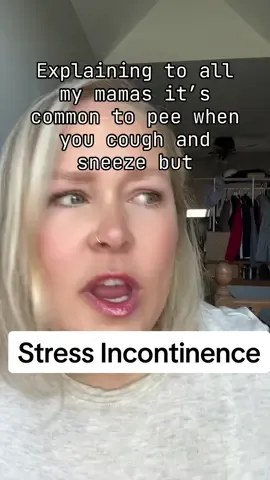 Stress incontinence affects 24 to 45% of women over 30… and it’s treatable! See a pelvic floor physical therapist near you! #pelvichealth #pelvicfloorphysicaltherapy #momsover30club #momsover35 