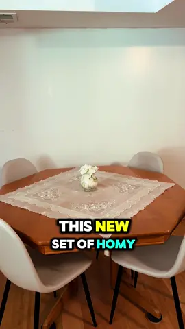 I was in desperate need of a furniture upgrade, so I decided to get this set of HomyCasa dining chairs. They’re so easy to install, super lightweight, and honestly, they look amazing in my space—totally aesthetic! @HOMY CASA LLC #homycasa #furniture #newfurniture #tiktokshop #tiktokmademebuyit #trending #aesthetic  
