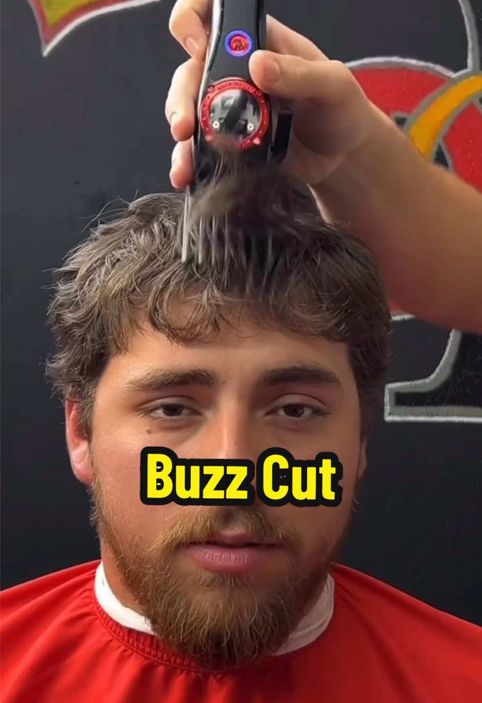 Should he have kept the long hair?  #roswellbarber #newmexicobarber #barber #haircut #buzz #buzzcut #hairsalon #barbershop