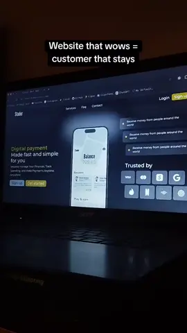 Increase your business performance now with a stunning website ✨👨‍💻 Need a website ? contact us now, link in bio 🚀 #uiux #webdeveloper #webdesign #websitedesign #webdesigner #uiux #businesswebsite #designinspiration #fyp 