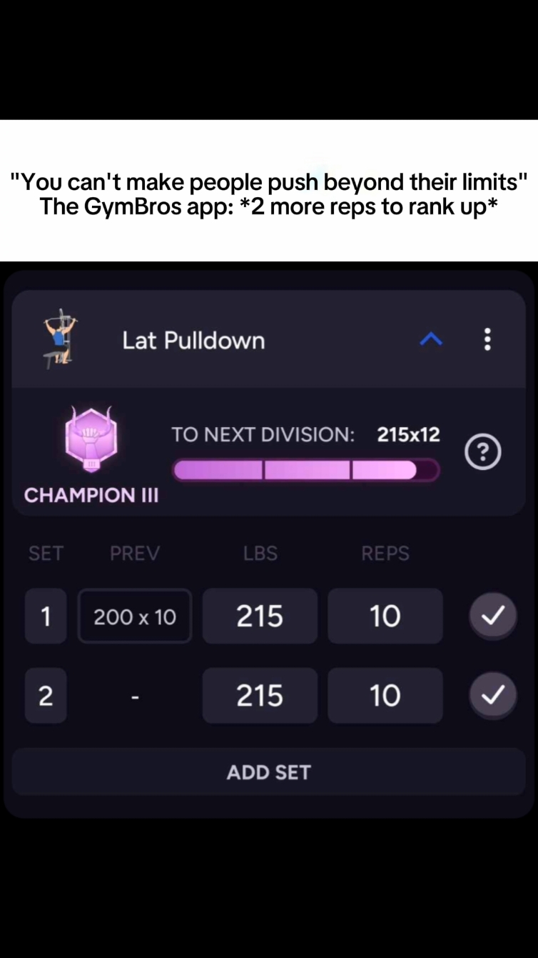 You always have an extra rep, we just help you reach it #gym #motivation #Fitness #fitnessapp #gymbros 