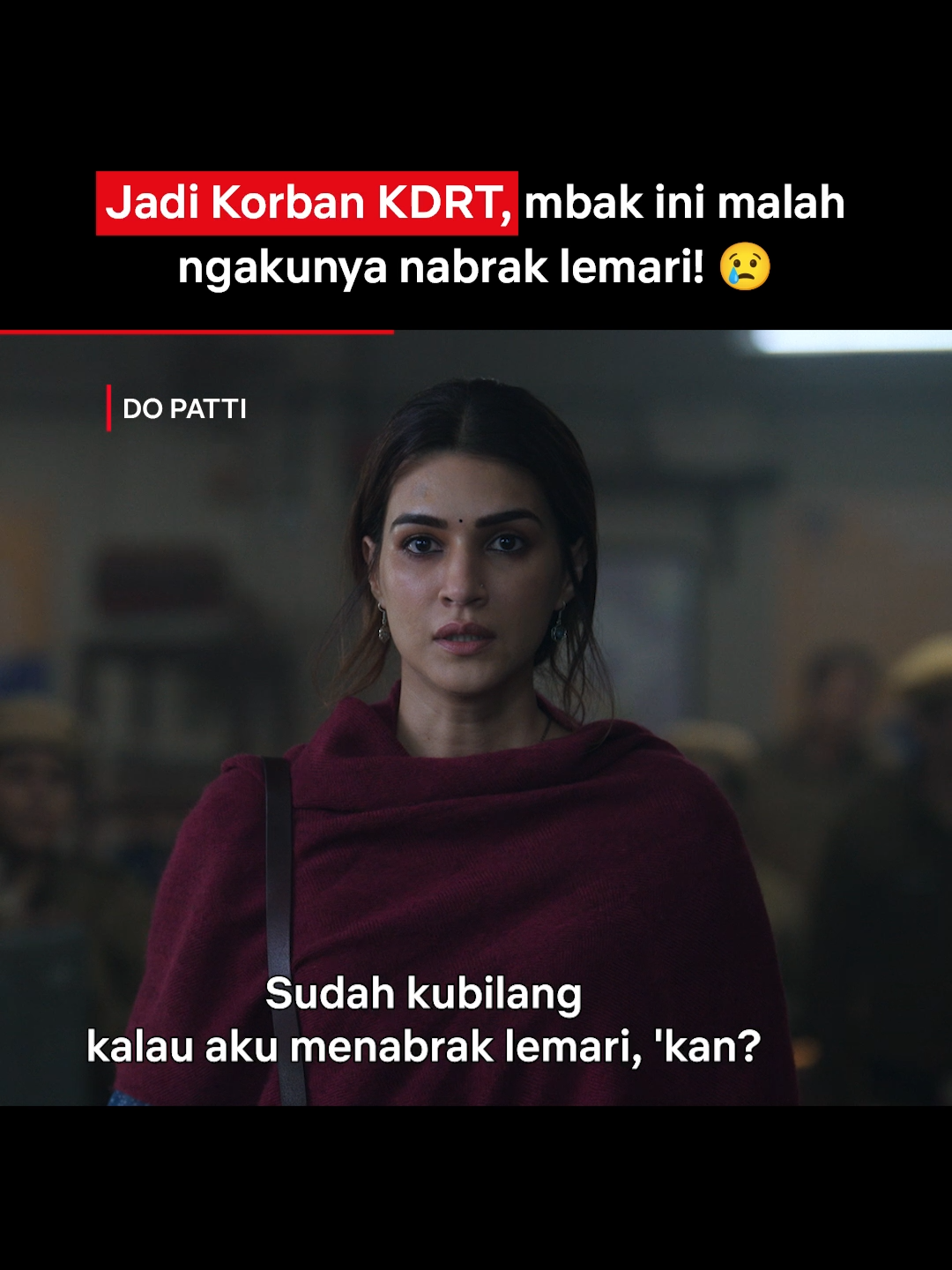 Buat para korban, emang nggak semudah itu untuk speak up 😭 #Netflix #DoPatti #KritiSanon #ShaheerSheikh #Kajol #RekomendasiFilmBollywood