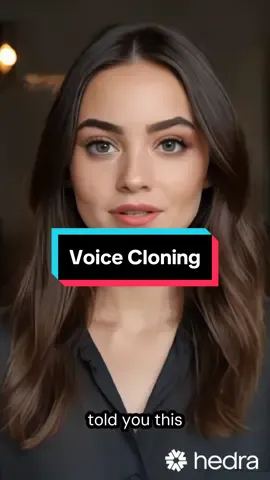 Turn an image into a talking video…now in your own cloned voice! #hedra #ai #aivideo 