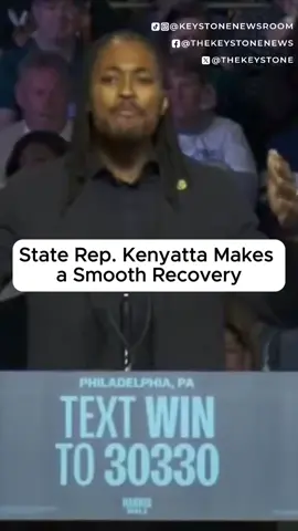 State Rep. Malcolm Kenyatta was quick on his feet last night at the Kamala Harris rally in Philadelphia. The State Rep. is running for Auditor General in 2024, stating 