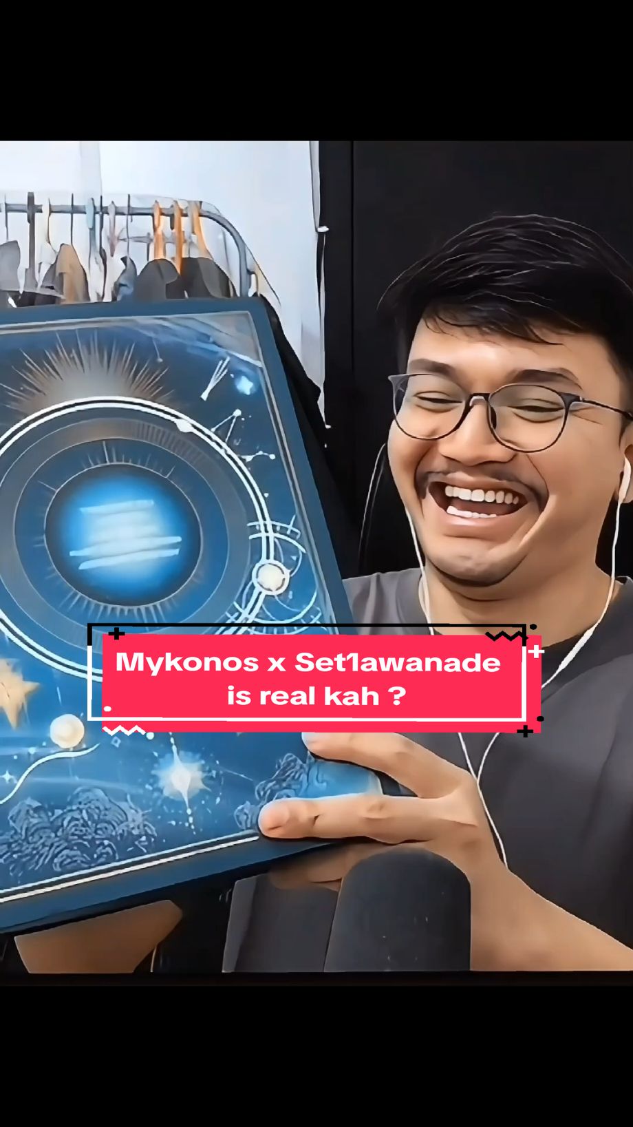 Mykonos x Set1awanade is real kah ❓️😂 @ade x @mykonosofficial #fyp #adesetiawan #mykonos #reviewparfum #xyzbca