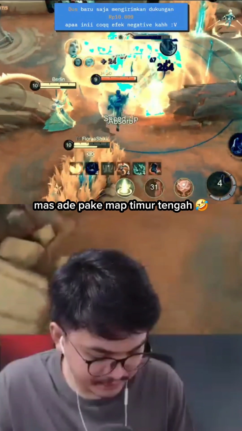 mas ade pake mod map ? #MLBBMEGASALE #2024MLBBMEGASALE #M6nyalalndonesia #MLBBM6 #adesetiawan #mobilelegends #fyp 