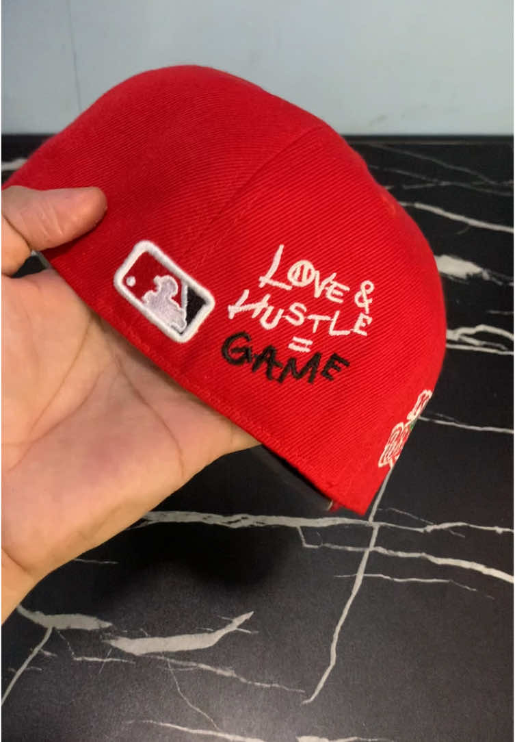 LA FITTED CAP RED LIMITED STOCKS ONLY!❤️❤️❤️#KANKALOOCAPS #hqr #fittedcap #closecap #MLB 