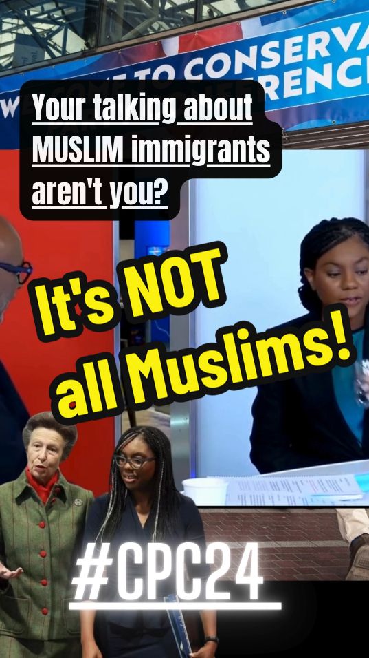 ☪️ It's not ALL #Muslims .....❗🤦🏾‍♀️ #ConservativeParty #KemiBadenochMP #LeadershipContest #Conservatives #Immigrants #Immigration #AsylumSeekers #migrantcrisis #Migration #Tories 