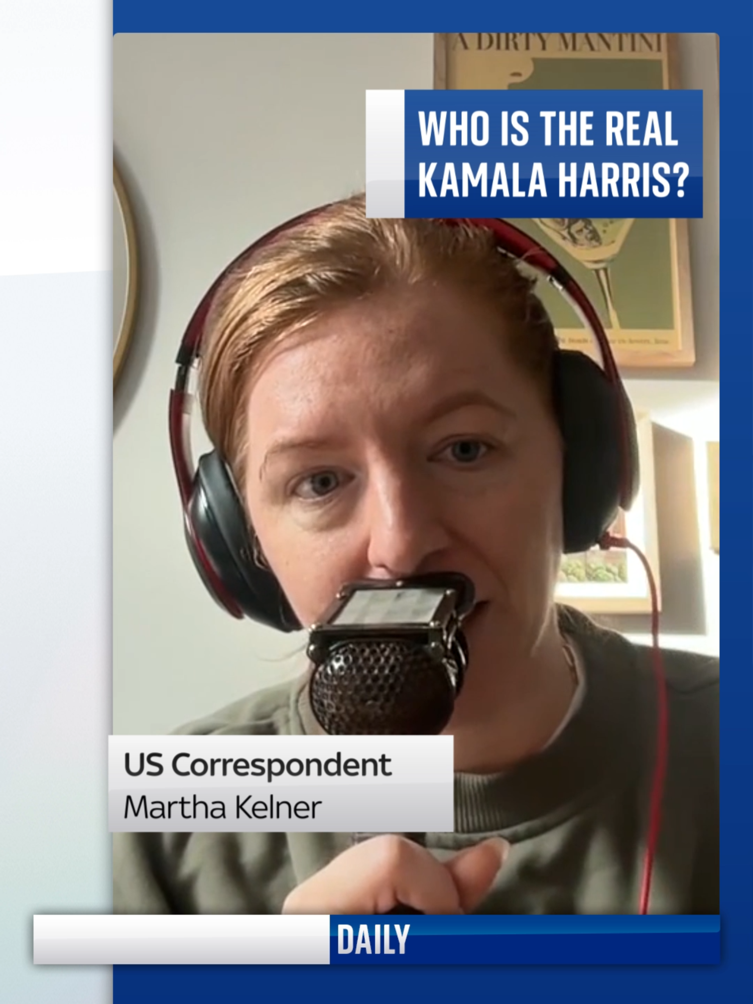 Sky's Martha Kelner has spent the past two months uncovering who the real #KamalaHarris is and shares all with today's host Liz Bates on the Sky News #Daily #USElection