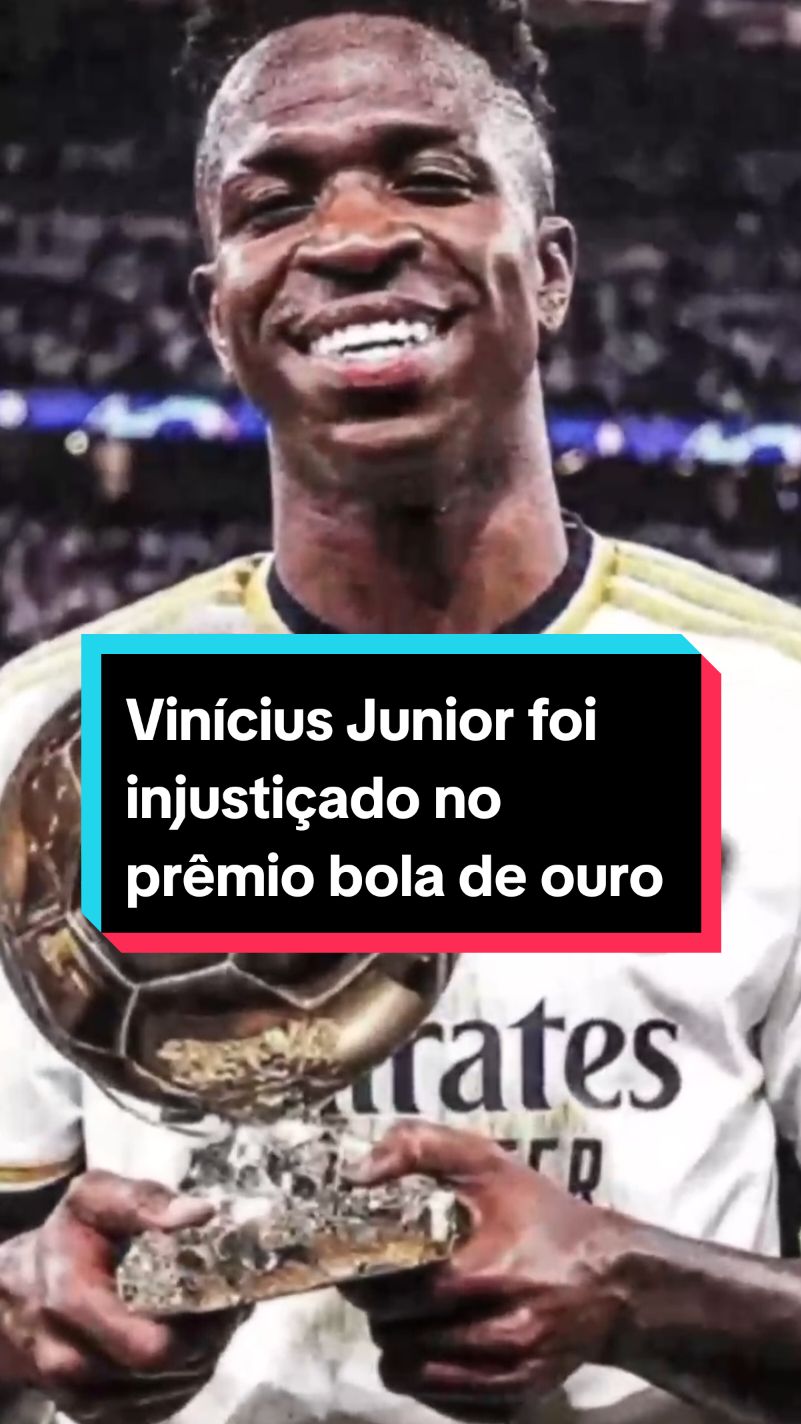 Vinícius Junior foi injustiçado no prêmio bola de ouro? #vinijr #viniciusjunior #realmadridfc #espanha #futebol #futeboleuropeu #championsleague #eurocopa #PremierLeague #boladeouro #thebest #rodri #paris #noticias #curiosidades #fatosdodia 