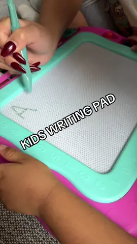 Weve been using this ink free kids writing tablet to teach our now 2yo, the alphabet, numbers, shapes and much more & it has been a great learning experience for her. #kidswritingtablet #kidslearning #kidslearningtoys #christmasgiftideas #tiktokshopblackfriday #tiktokshopholidayhaul #fyp 