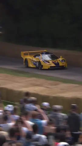 6.0-litres of pure heaven. Rarely has a V12 sounded better. #FOS #McLaren #McLarenF1GTR #V12 #SportsCar #gwflatoit #Goodwood #GoodwoodFOS #FestivalOfSpeed