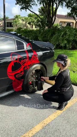 Protect your ride, preserve its shine! Ceramic coating isn’t just about looks – it’s a long-term investment in your car’s paint. From the Miami sun to heavy rain, ceramic coating acts like an invisible shield, adding a durable layer that defends against UV rays, dirt, and road grime. Not only does it keep your car glossy, but it also makes maintenance easier, so you spend less time cleaning and more time enjoying. If you want that showroom finish to last, ceramic coating is a game-changer for paint protection and value. Let’s keep your car looking its best, inside and out! 🛡️💎 #cardetailing #detailing #mobiledetailing #ceramiccoating 