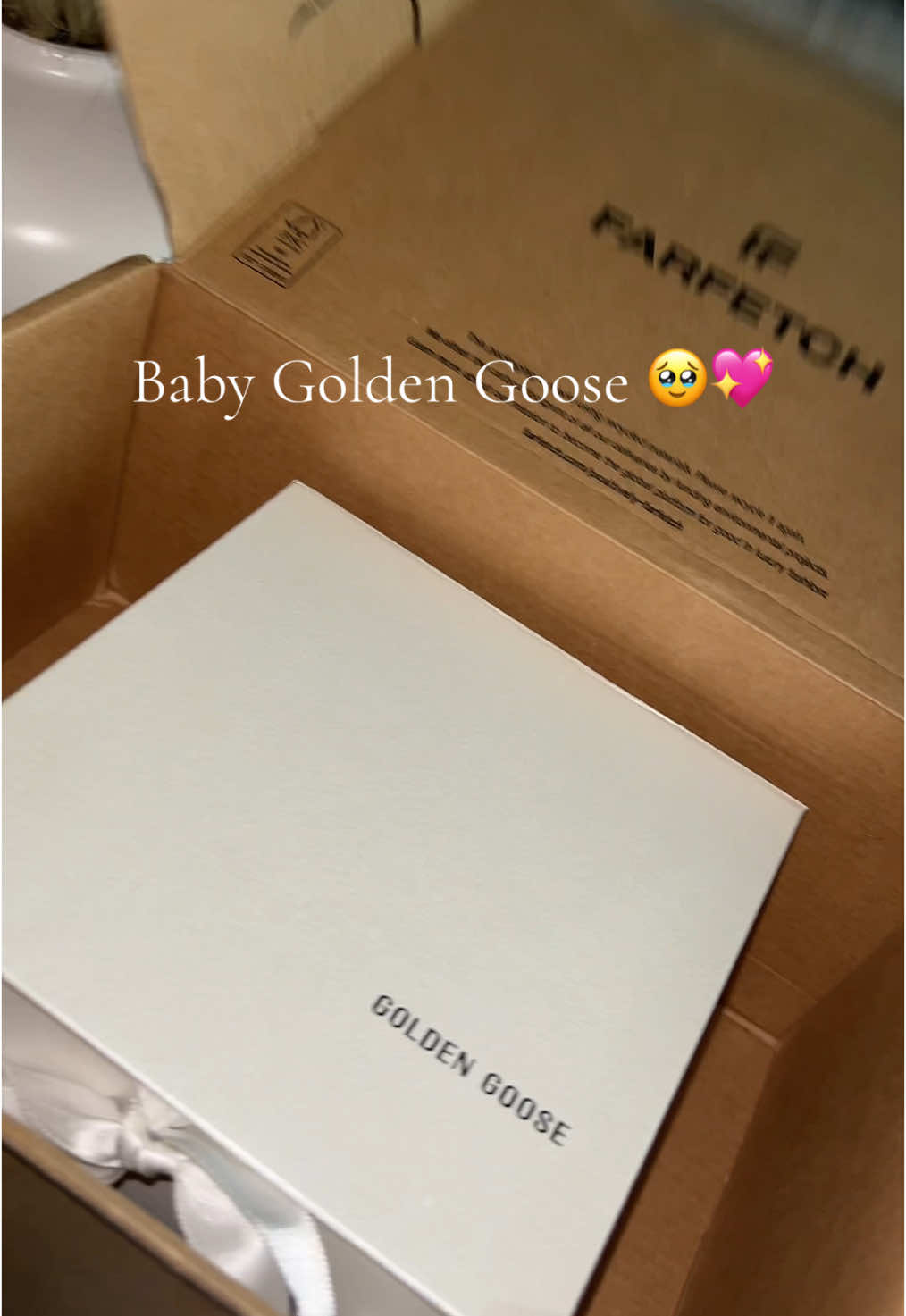 i love buying stuff for my princess 🎀💖💟👩🏽‍🍼 #fyp #goldengoosesneakers 