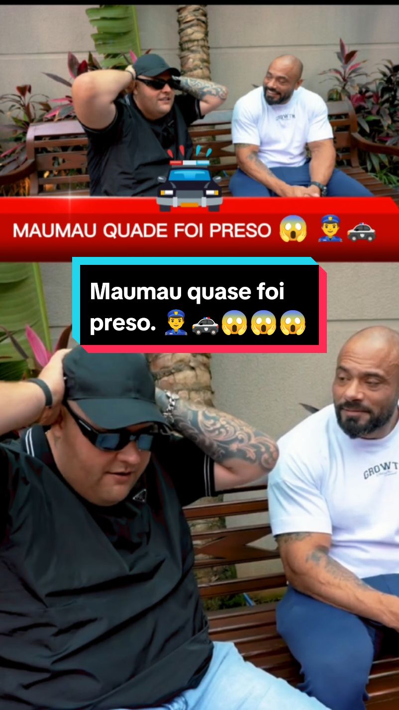 Maumau quase foi preso. #renatocariani #maumau #carro #policia #maumauzk #gordaodaxj #juliobalestrin 