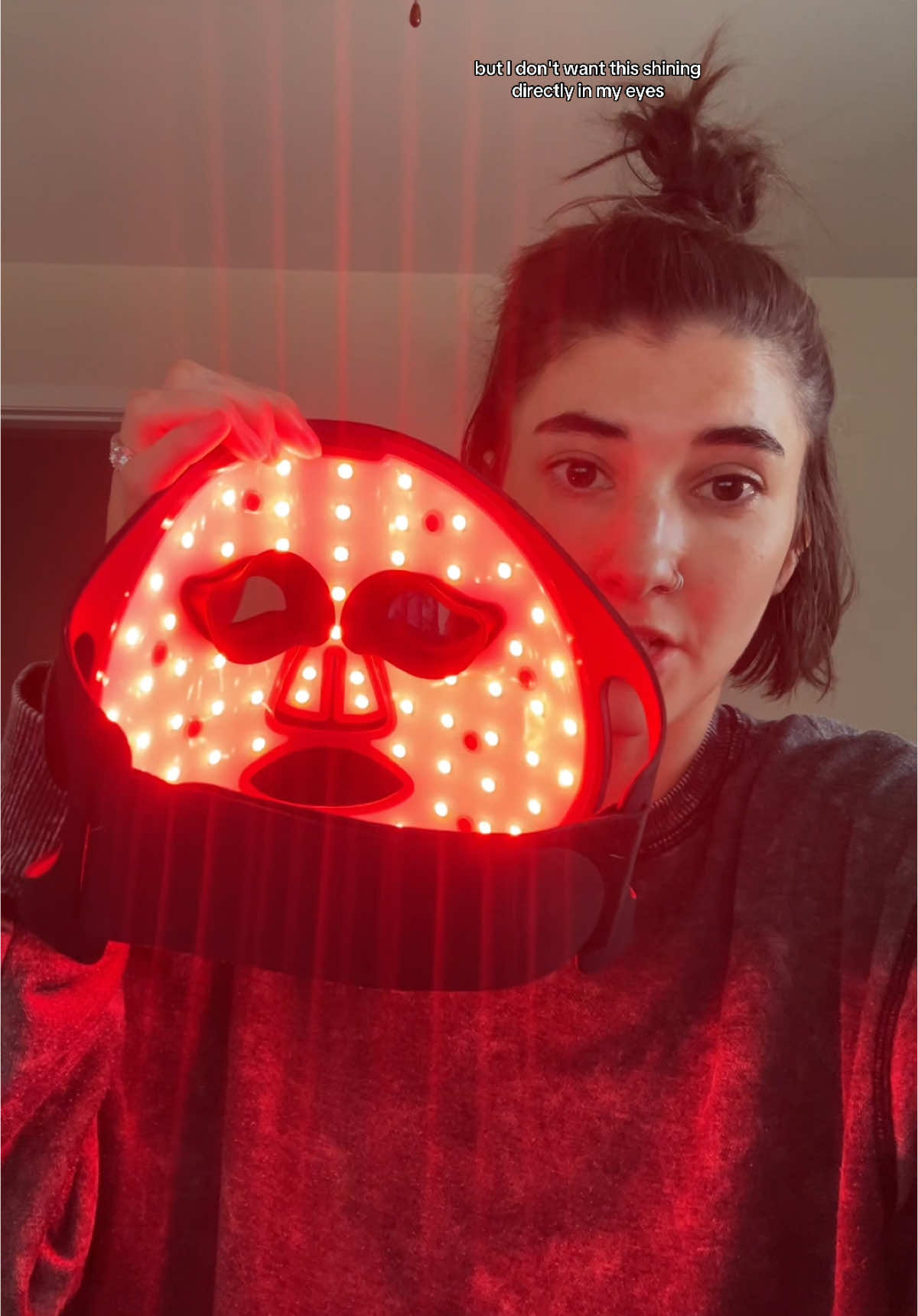 Replying to @Heytam50 eye protection is recommended for led light therapy. If an LED light therapy mask does not have eye protection or list the wavelengths of their light RUN 🏃🏻‍♀️💨 #ledlighttherapy #redlighttherapy #redlighttherapyathome #redlighttherapymask #bestredlightfacemask #bestledlighttherapymask #ledlighttherapymask 