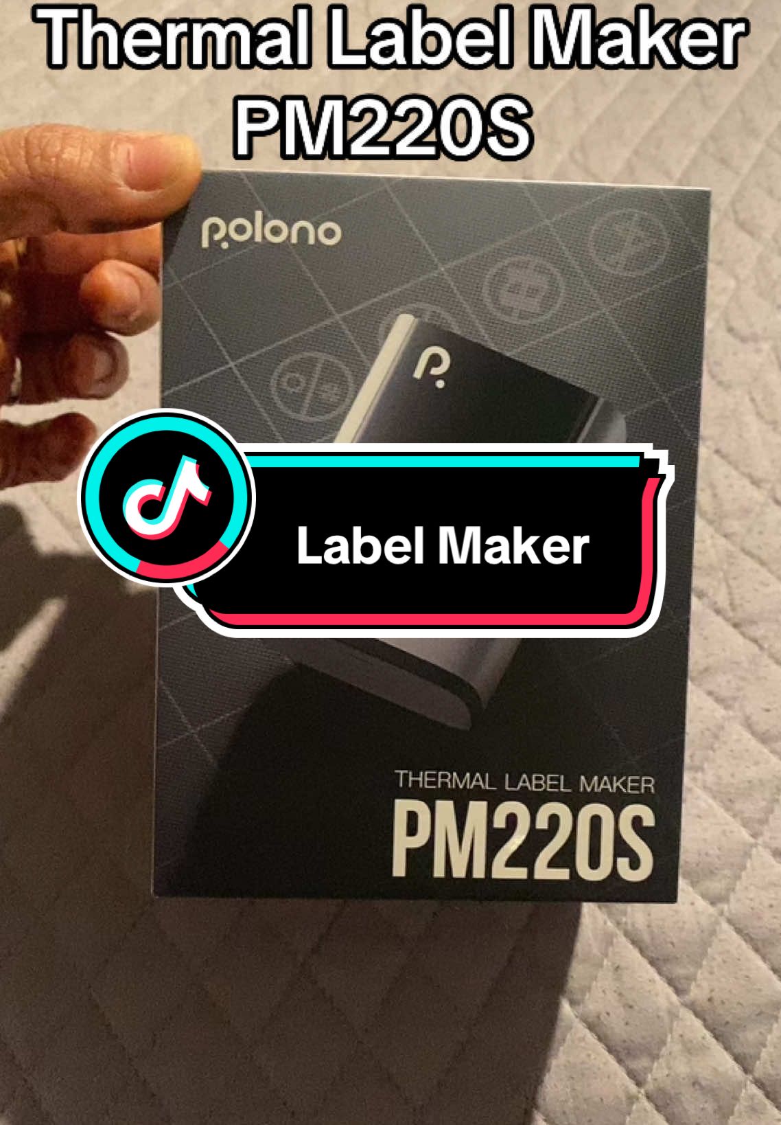 Hello everybody, I ordered this thermal label  Maker from TikTok shop. You can print anything with this mini portable Label Maker so don’t wait for the last minute so go by now before it’s sold out #viral #fy #foryou #foryourpage #TikTokShop #tiktok #labelmaker #thremalprinter 