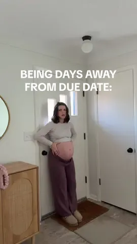 A fun game at the store to see how many minutes it takes for someone to say one of these💀 #pregnant #pregnantmama #relatable #pregnancyhumor #39weekspregnant #duedate 