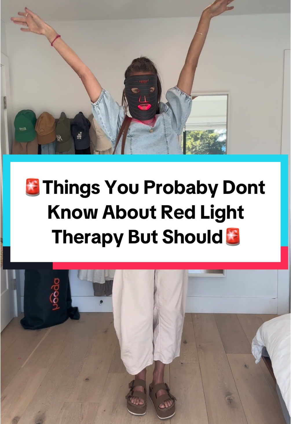 Red light therapy isn’t just good for your skin, wrinkles and fine lines….  It works all kinda magick⚡️✨💫 My fave RLT mask is under $200 with my code and made by the biohacking GOATS @Hooga Health but the greatest thing of all time is their full body red light pod🚨🥊🙌 #redlighttherapy #hormones #skincare #wrinkles #cellulite 