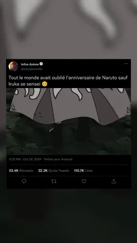 Iruka est comme un père pour Naruto ❤️ #narutoedit #narutouzumaki #narutouzumakiedit #irukasensei #Anime #animeedit 