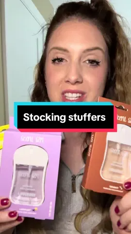 I LOVEEEE THESE! Needing all the scents now! . . #tiktokshopblackfriday #tiktokshopcybermonday #tiktokshopholidayhaul #tiktokshopfinds #scentszn #hydratinghandsanitizer #handsanitizer #stockingstuffers #stockingstufferideas #giftideas #christmasgift 