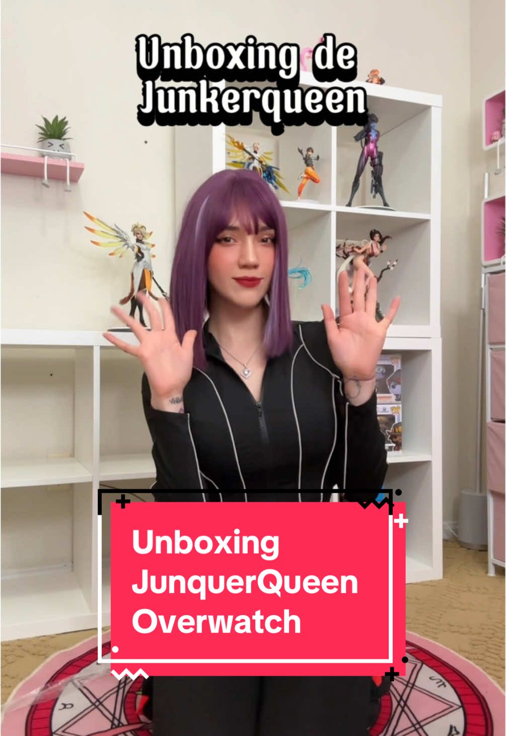 Ig:Naanny_Lee 💕 No había subido el uboxing de la pdoerosa #junkerqueen asi que aqui se los dejo, esta figura es tan poderosa 🤩 #ow2 #overwatch2 #overwatchclips 