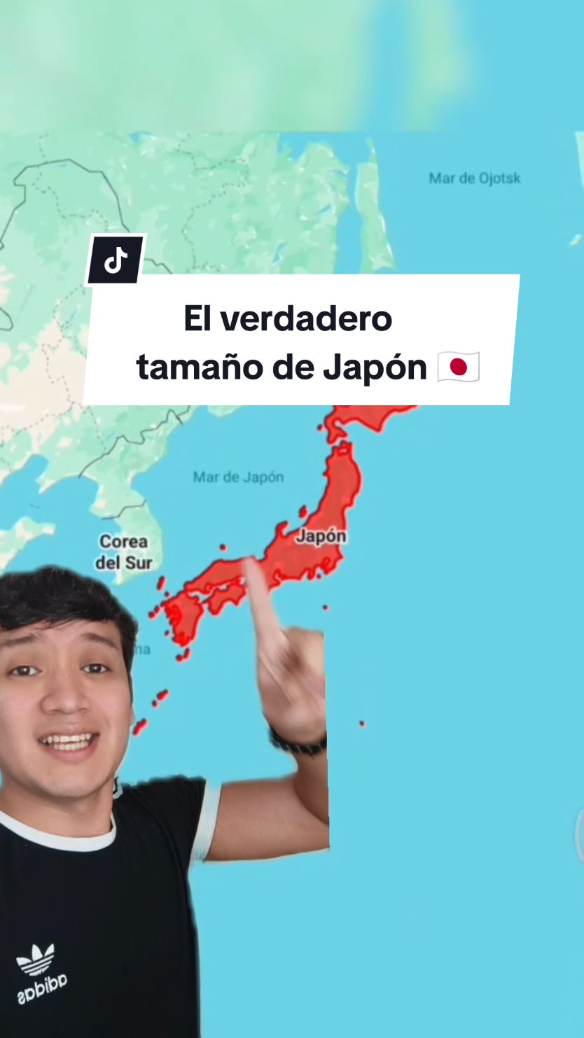 El verdadero tamaño de Japón #mapa #map #japon #🇯🇵  #japones #argentina #bolivia #brasil #chile #colombia #costarica #cuba #ecuador #elsalvador #guatemala #honduras #méxico #nicaragua #panamá #paraguay #perú #puertorico #repúblicadominicana #uruguay #venezuela