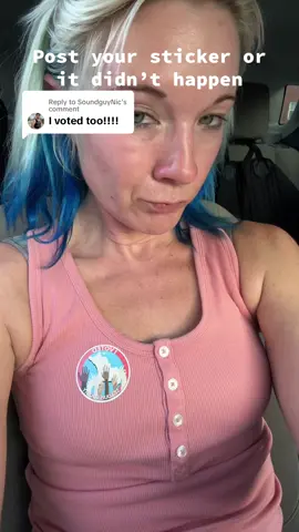 Replying to @SoundguyNic #ivoted #vote #votesticker 