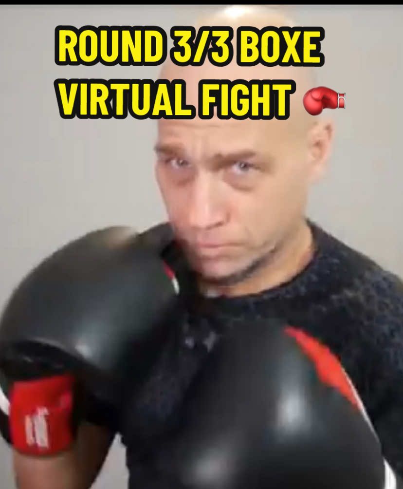 Training boxe virtual  🥇🥊 ROUND 3/3 LEVEL 2 🔥#boxeanglaise #fight #combat #boxing #tendance #boxing  #virtualboxe 