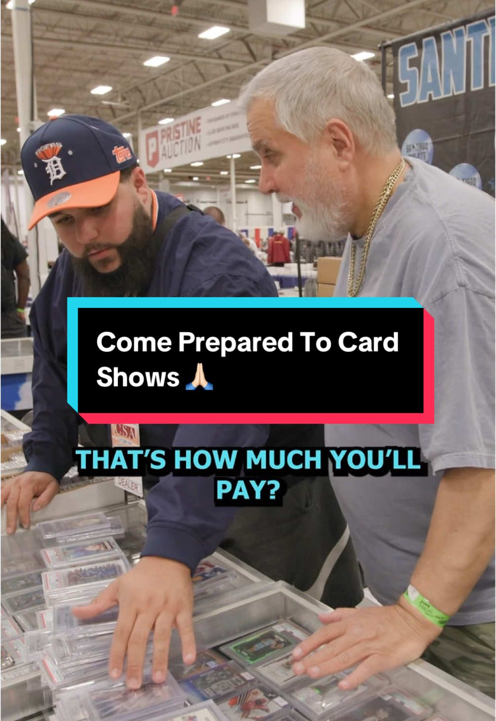 Ah man, a deal that didn’t get done :( I woudlve paid him the 80% he offered to sell them at BUT, he did not like the current values of the cards after we did all the work pricing out his cards. Absolutely no hard feelings but this a learning experience that you can agoid by being prepared at card shows! #negotiation #deals #sportscards #fyp #santiagosports #foryou #foryoupage #the hobby #footballcards #tylersantiago #baseballcards #basketballcards #cardshop #cardshow #cardshop #cardshopowner #cards #deals #negotation #makingdeals #deal #negotationg 