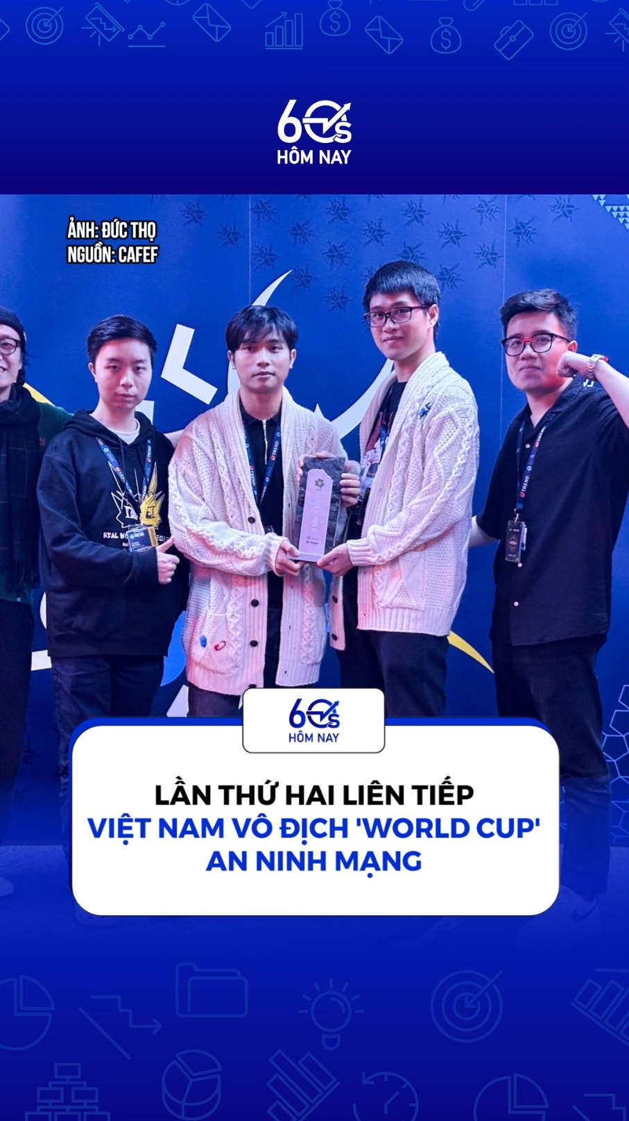 Việt Nam vô địch 'World Cup' an ninh mạng lần thứ 2 liên tiếp. #60shomnay #viettel #pwn2own2024 #anninhmang #tintuc #congnghe #tiktoknews #tiktokviral 