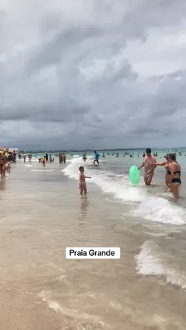 Praia Grande #praias #praiasbrasileiras #praia #praiagrande 