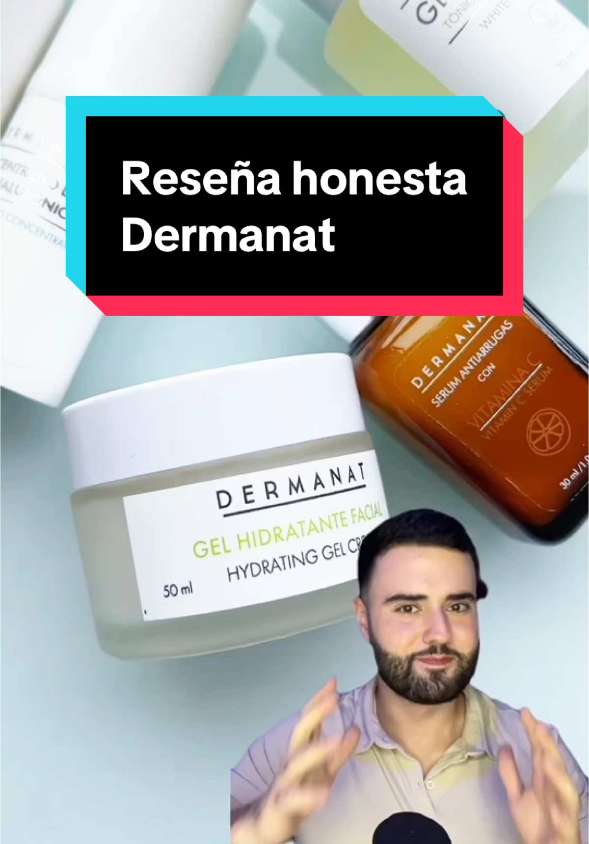 ¿Vale la pena Dermanat?  Llevo probando los productos desde agosto aproximadamente y esta es mi opinión honesta de los primeros productos que he tenido la oportunidad de usar primero 🥇  Cuéntame cuál es tu producto favorito de Dermanat y cuál debería probar luego 🤩 #skincare #cuidatupiel #davidgskin #tipsdebelleza 