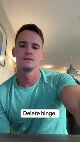 Please delete hinge. #hinge #hingedating #hingefail #datingapps #tinder #bumble #gay 
