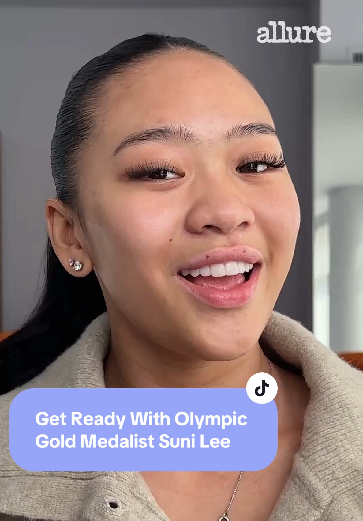 Watch as 2x Olympic gold medalist Sunisa Lee (@suni) reveals her flawless makeup routine!🥇 Using #Hourglass concealer, she achieves a radiant look without foundation for that perfect natural glow. ✨ #Allure #Allurebeauty #beauty #MakeupRoutine #concealer #SunisaLee #gymnast #olympics #goldmedalist