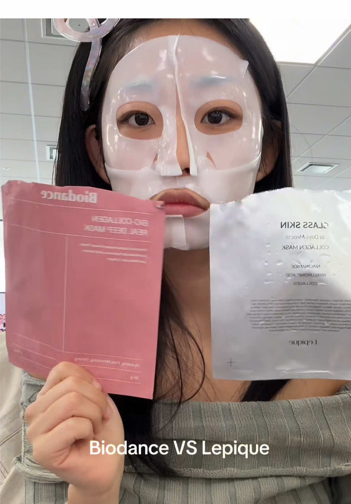 Collagen gel mask its the most hype skincare .. but… which one its the best? #mask #korean #skincare #kbeauty #fyp #collagenviral @Lepique | Premium Skincare 