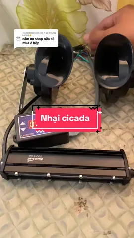 Trả lời @A Là Khủng Longg✌️ cảm ơn a trai ủng hộ, lên thêm con nhại cicada dùng điện 12v và 24v#dochoixetai #k2dochoixe #nhaicicada #nhaicoi 