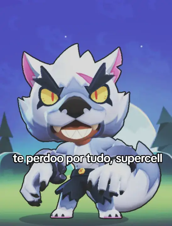 o único ruim é q tinha acabado de gastar 40 gemas no Leon fantasma e n vou usar mais, mas n vou reclamar #leon #leonbrawlstars #whitewolfleon #halloween #brawlstarstiktok #brawlstars 