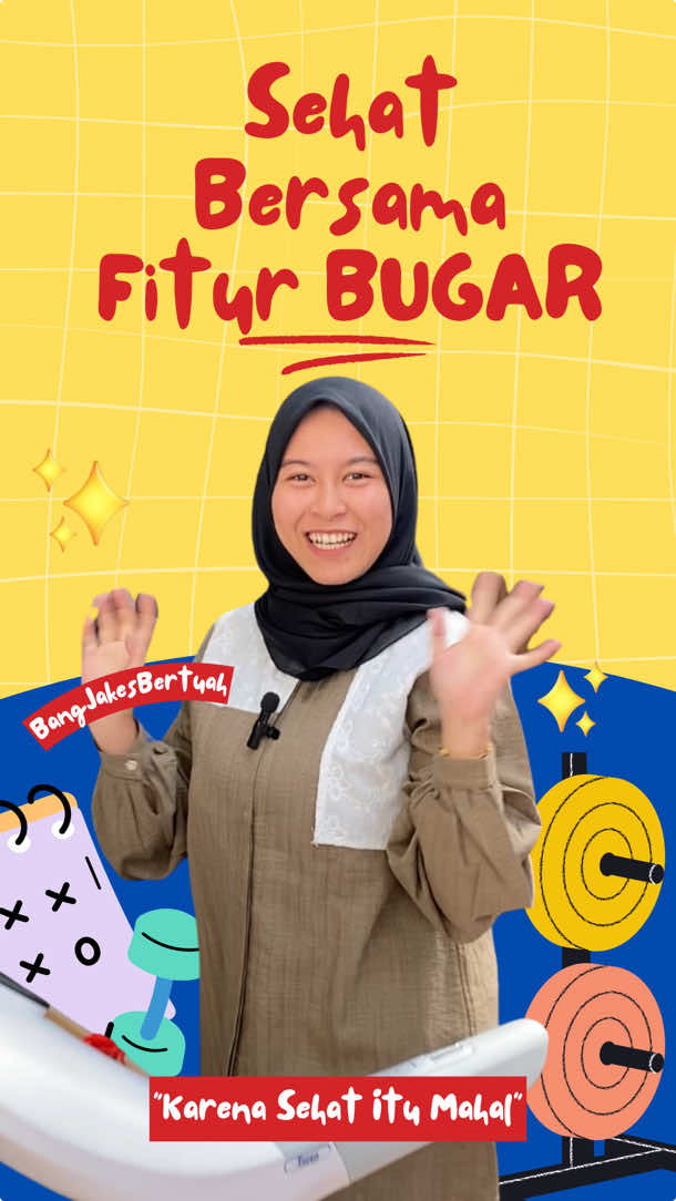 Tahukah kamu? Kesehatan merupakan aset berharga yang harus dijaga loh. Yuk mulai hidup sehat dengan rajin berolahraga dan pantau aktivitas fisik mu dengan fitur BUGAR pada aplikasi Mobile JKN.  Karena Sehat Itu Mahal! #TerimaKasihBPJSKesehatan #TransformasiMutuLayanan #livin_inisiatif #cepatmudahsetara