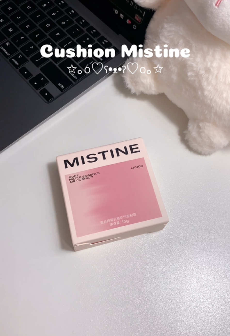 Cushion Mistine hồng hồng siêu xinh🫧🎀#mistine #mistinevn #mistinecushion #cushion #beauty #pinkcore #makeup #kbeauty #foryou #fyp #unbox 