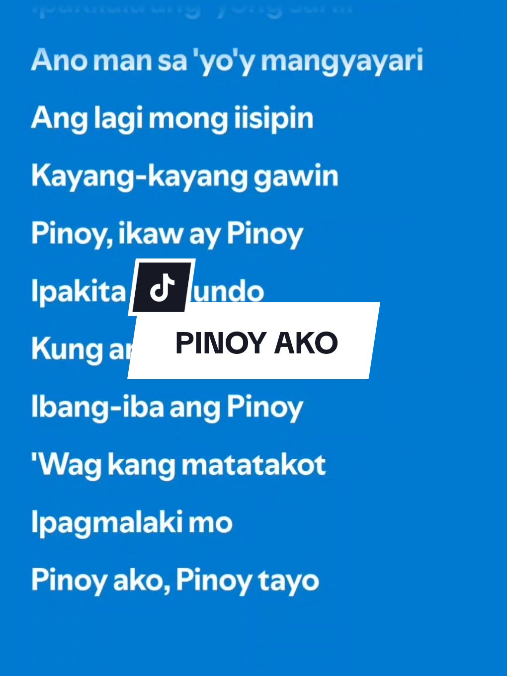 Orange & Lemons - PINOY AKO (Lyrics) #musicprospect #lyrics #fyp #spotify #orangeandlemons #pinoyako #pinoyako❤️🇵🇭 