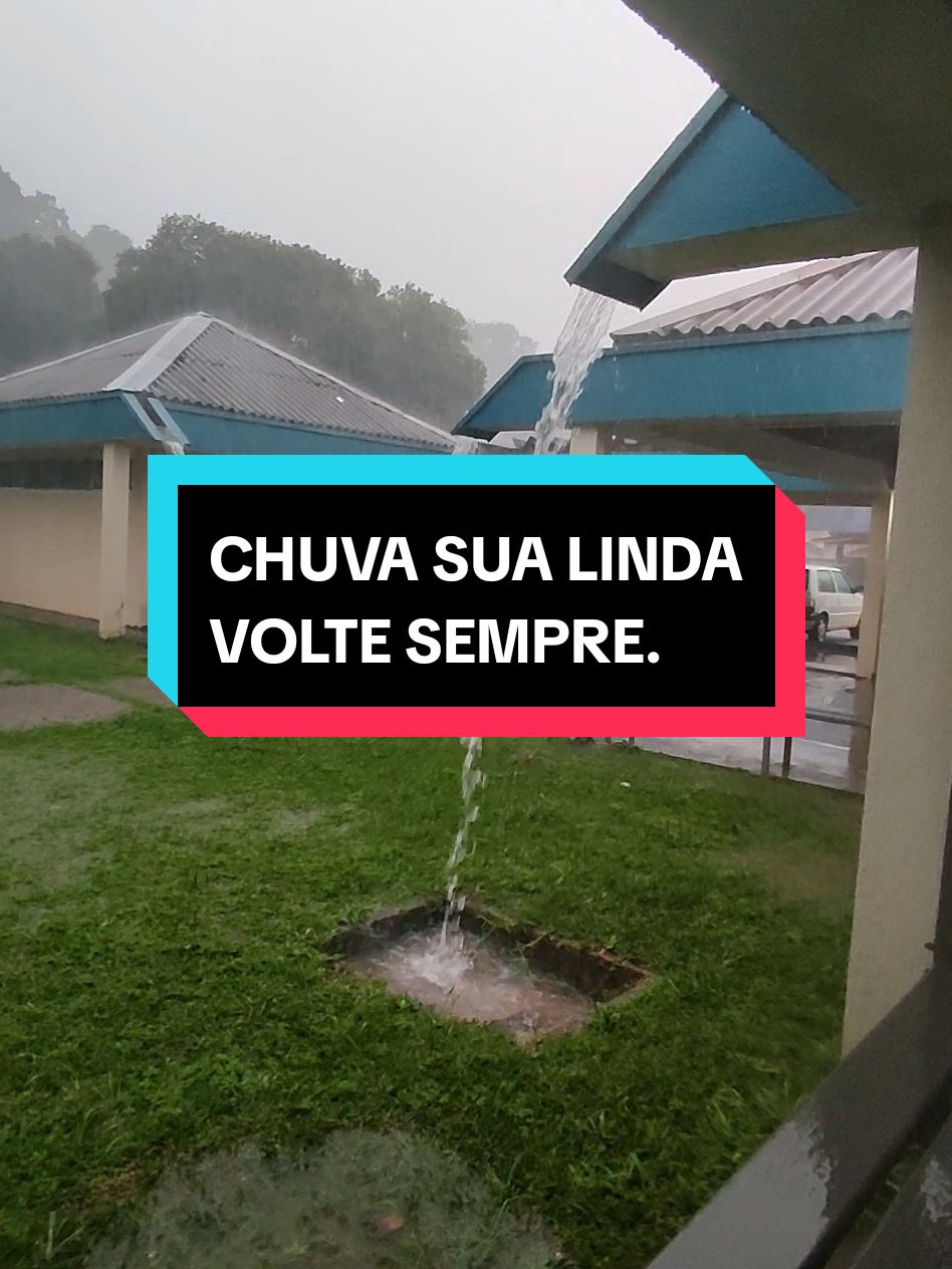 Obrigado Deus, pela chuva que nos mandou na semana passada. #chuva #temporal #trovoadas