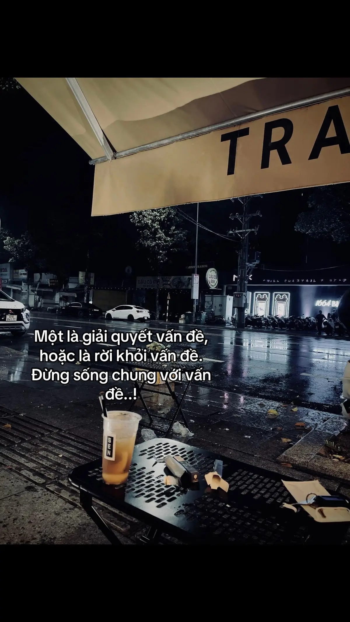 Hoặc là giải quyết vấn đề, hoặc là rời khỏi vấn đề. Đừng sống chung với vấn đề!#doisong #stt #xahoi #xuhuong 